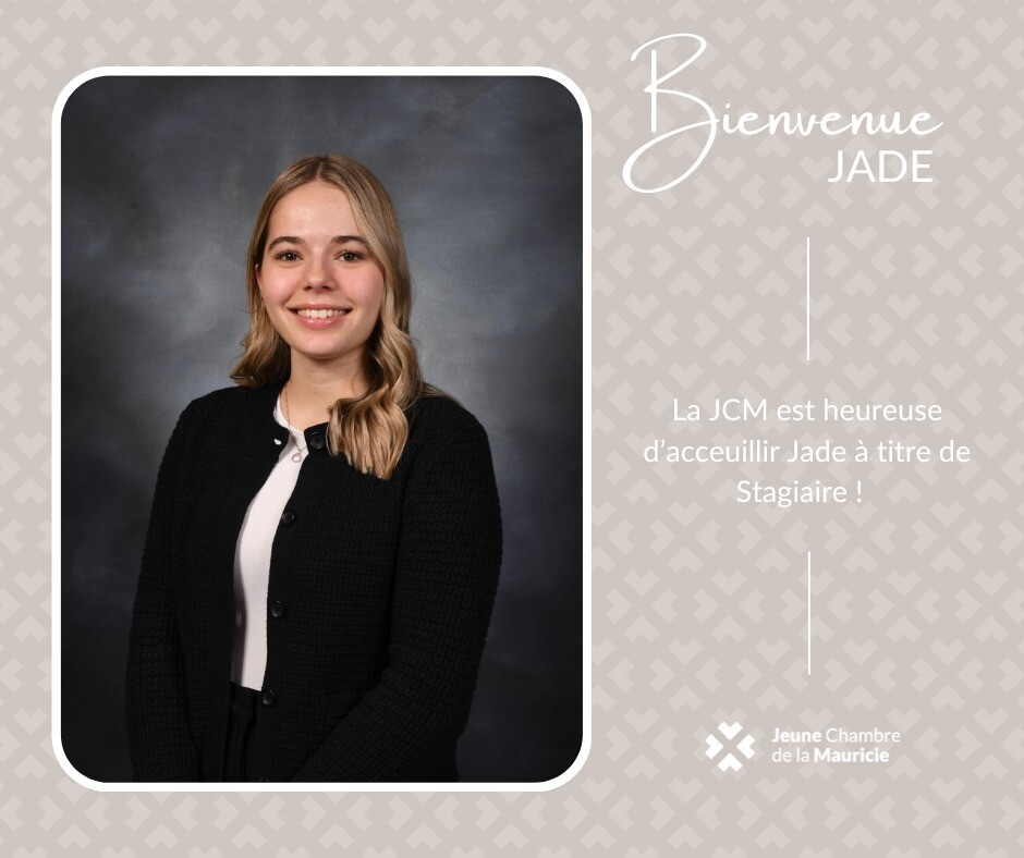 Nouvelle stagiaire à la JCM!