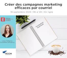 Déjeuner formation | Créer des campagnes de marketing par courriel efficaces