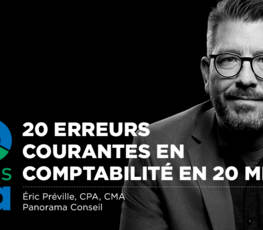 Lunch&Learn | 20 erreurs courantes en comptabilité