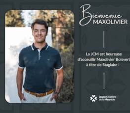 Bienvenue Maxolivier!