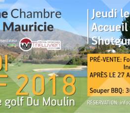 Tournoi de golf, présenté par l'Hôpital Vétérinaire Trifluvien