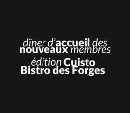 Dîner d'accueil des nouveaux membres