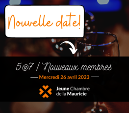 5 @ 7 Nouveaux membres | 26 avril 2023