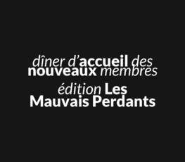 Dîner d'accueil des nouveaux membres