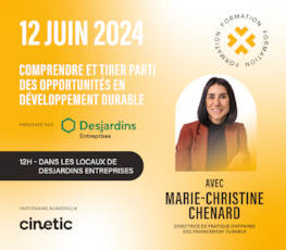 Midi-formation présenté par Desjardins Entreprises
