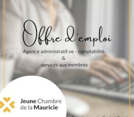 Offre d'emploi - Agent(e) administratif(ve) - Comptabilité et services aux membres
