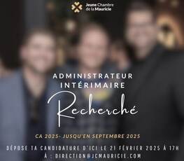Administrateur·trice intérimaire 2025-2026