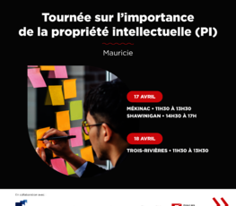 Tournée Mauricie | L'importance de la propriété intellectuelle