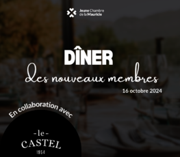 Dîner des nouveaux membres | 16 octobre 2024