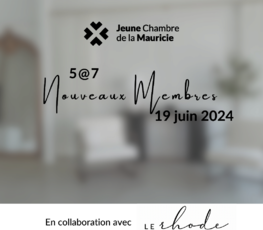 5 @ 7 Nouveaux membres | 19 juin 2024