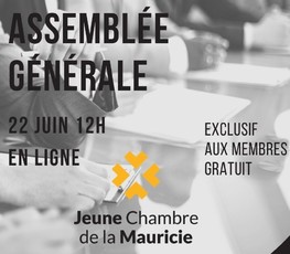 ASSEMBLÉE GÉNÉRALE ANNUELLE