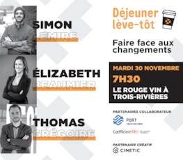 DÉJEUNER LÈVE-TÔT | Faire face aux changements