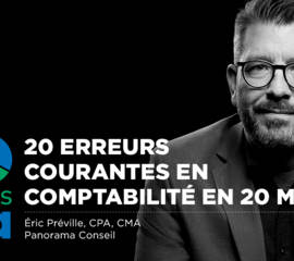 Lunch&Learn | 20 erreurs courantes en comptabilité