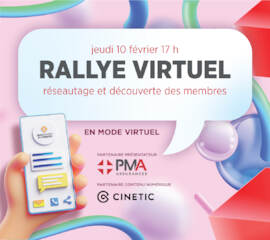 5 à 7 | RALLYE VIRTUEL présenté par PMA Assurances