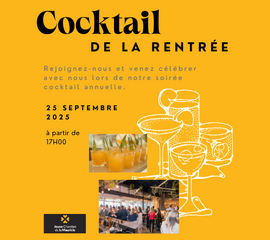 Cocktail de la rentrée, présenté par Vidéotron