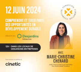 Midi-formation présenté par Desjardins Entreprises