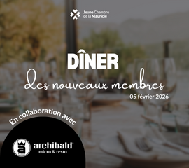 Dîner des nouveaux membres