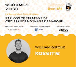 Déjeuner Lève-tôt présenté par Coefficient RH | KaseMe Design